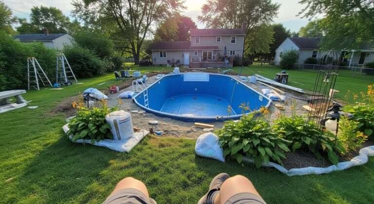 Vinyl Liner Pool Installation